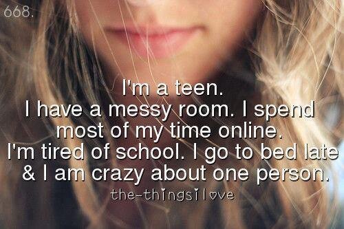 Hey, this is TeenLifeQuotes just loads of different sayings and quotes about teenage life :3 I promote and follow all followers. Charlotte Lewis