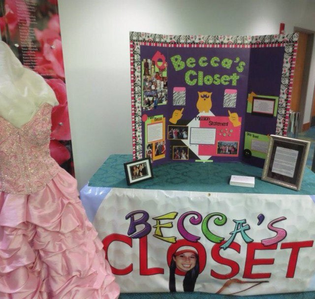 Becca's Closet is a club at Kennesaw Mountain High School that works to find dresses for girls who may not be able to afford one for their school formal.
