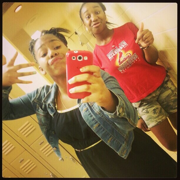 clyde to bonnie , respect my wishes I'll respect yours =) #Asian Chick #90'sgoldbaby ,superstar in the making !