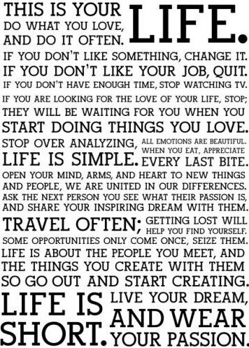 on my journey to success. Never give up, be strong, we are what we think
