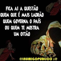 ODEIO ZÉ POLVINHO , CORRUPÇÃO , E TELEVISÃO , POLITO E PARTIDO :@