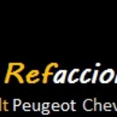 Todo en Refacciones Automotrices RENAULT; PEUGEOT Y CHEVY