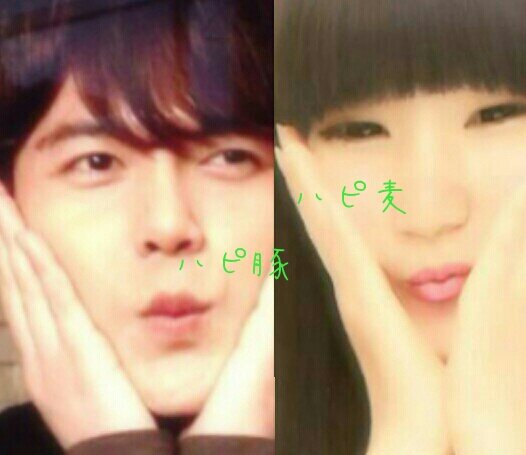 96line　超新星　ハピ豚^_^☆