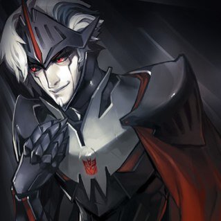 Decepticon. Megatron's reluctant second in command, I would do anything to overthrow Megatron so I can be the leader instead of him. Skilled Fighter. #TFPrime