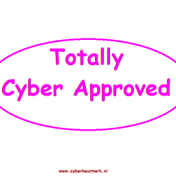 Cyberkeurmerk's profile picture. Het officiele CYBERCYBERCYBERCYBERCYBER keurmerk. 
(The official Dutch CYBERCYBERCYBERCYBERCYBER Seal of Approval)