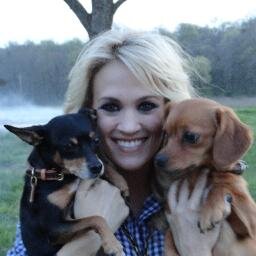 The official twitter account for Ace and Penny, @CarrieUnderwood’s dogs.