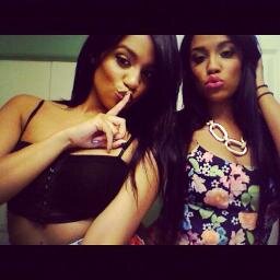 Two bad bitches in Parody world. \(^_^)z \(^_^)z follow our personals @xoDanielleVox  and  @TheTwinGabiV