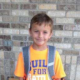 Happy 3rd grader at Timber Trail!