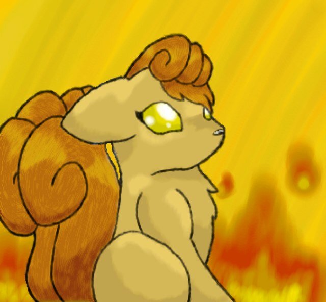 #Shiny #Lvl100 A cheerful teen. And don't  think I'm not scared to use Flame Thrower on you. #Female Trainer:@PKMN_Cordinator Mate:@AdorableEevee