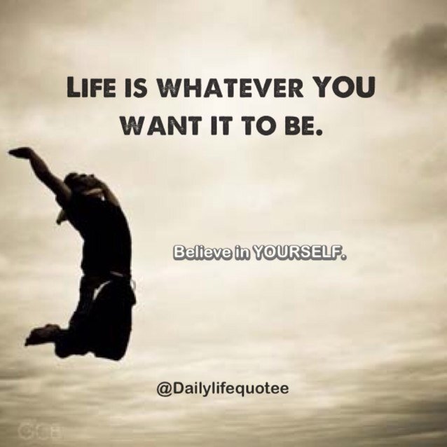 ☇ Life is 10% of what happens to you, and 90% is how you respond to it. Stay positive. Keep smiling and never give up. Life is life, fight for it. It goes on...