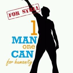 Launched in 2011 can food was collected for Somalia. In 2013 we are back with great sadness but with great hope for Syria. 1man1can.initiative@gmail.com