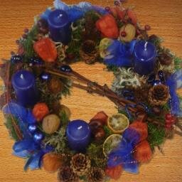 Izgatavosim pēc pasūtījuma #skaists #adventes #vainags, piegādāsim Jūsu #birojā, vai jebkurā citā vietā, tieši pirms #svētkiem.