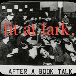 litatlark's profile picture. Salon-style author readings. 5pm on the 3rd Sunday of every month. @LARKcafe, Kensington/Ditmas Park Bk. Books sold by @WORDbookstores. Curated by @amyshearn.