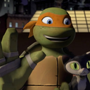 I am Mikey Hamato! Greetings! My likes? Eh? Pizza, pizza, pizza, pranks and fooling around!