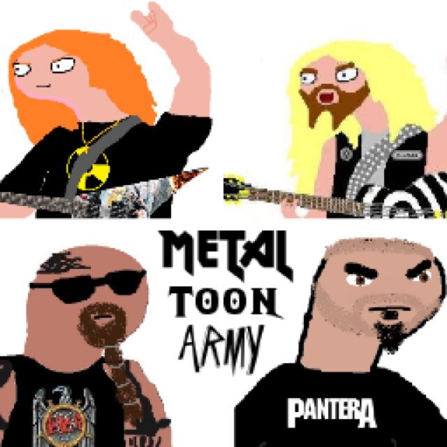 We r de #MetalToonArmy n wer taking over dis town. Teh main HUB of all yer fav metal toons. Metal / Toons / Memes / Parody