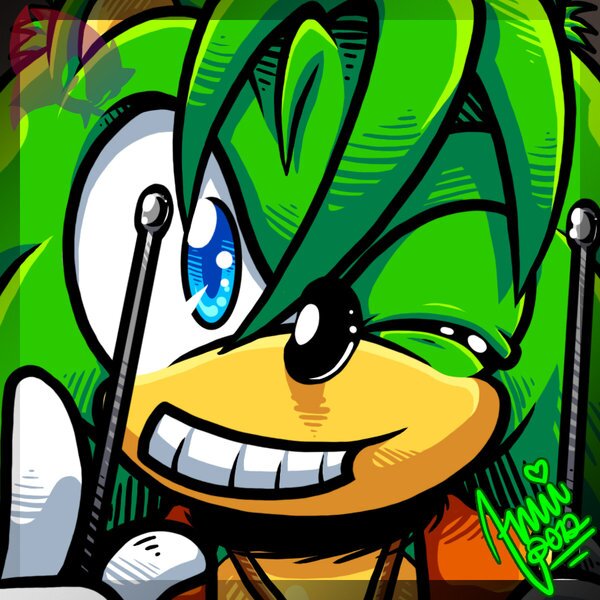Yo! I'm Manic. My bro and sis are Sonic and Sonia, I'm pretty radical at playing the drums. (RP/#Sonicverse/#Multiverse.)