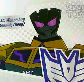 Loyal to the decepticon cause, remember, you break it you buy it.