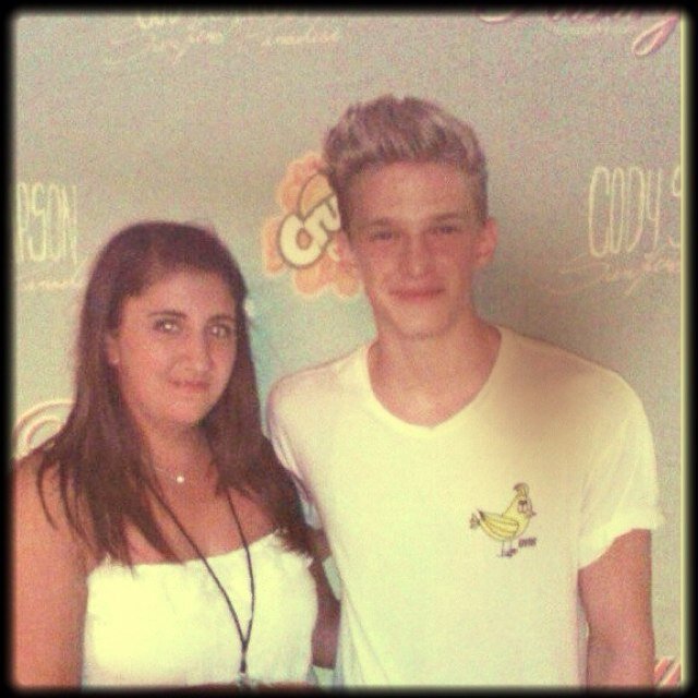 I love Cody Simpson with all my heart ❤ Saw Cody first on 8-12-12 next stop meeting him on 7-20-13✌