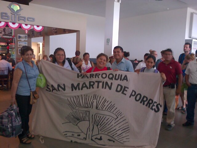 Parroquia en las afueras de la ciudad de Iquitos. Amazonia Peruana. Catholic Parish in the city of Iquitos. Amazon Rainforest