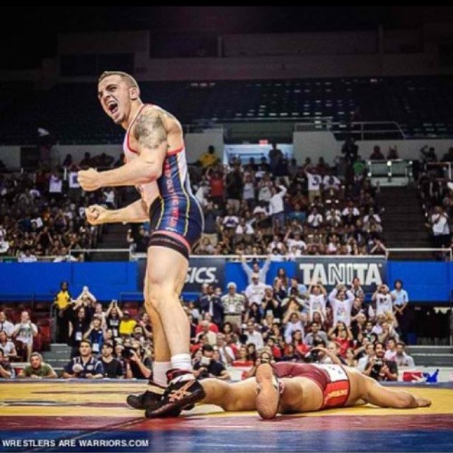 There are two pains in wrestling. The pain of discipline, and the pain of regret.