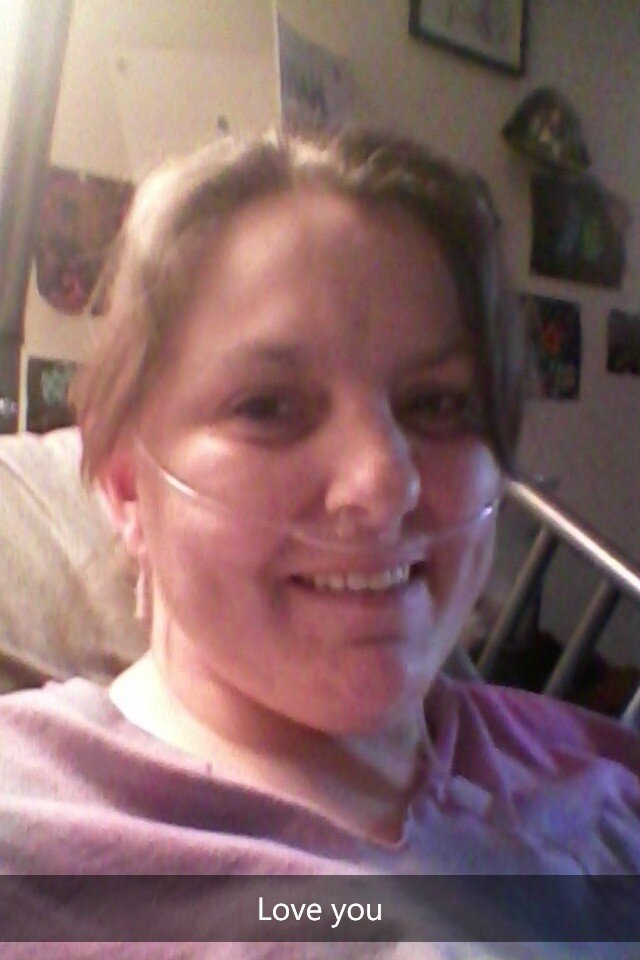 I am a single mom and though I am waiting on a double lung transplant our family lives on love and laughter!!!