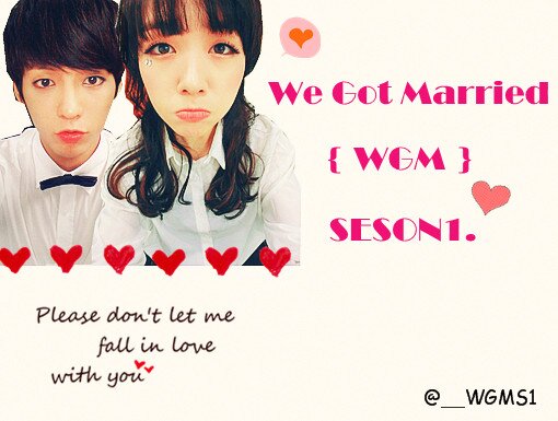 อันยอง  We Got Married (우리 결혼했어요 :) ได้โปรดเรียกฉัน'ออมม่า'ก็พอคะ^^ เรามาเริ่มwgm seson1.กันเถอะคะ:) #WGMS1