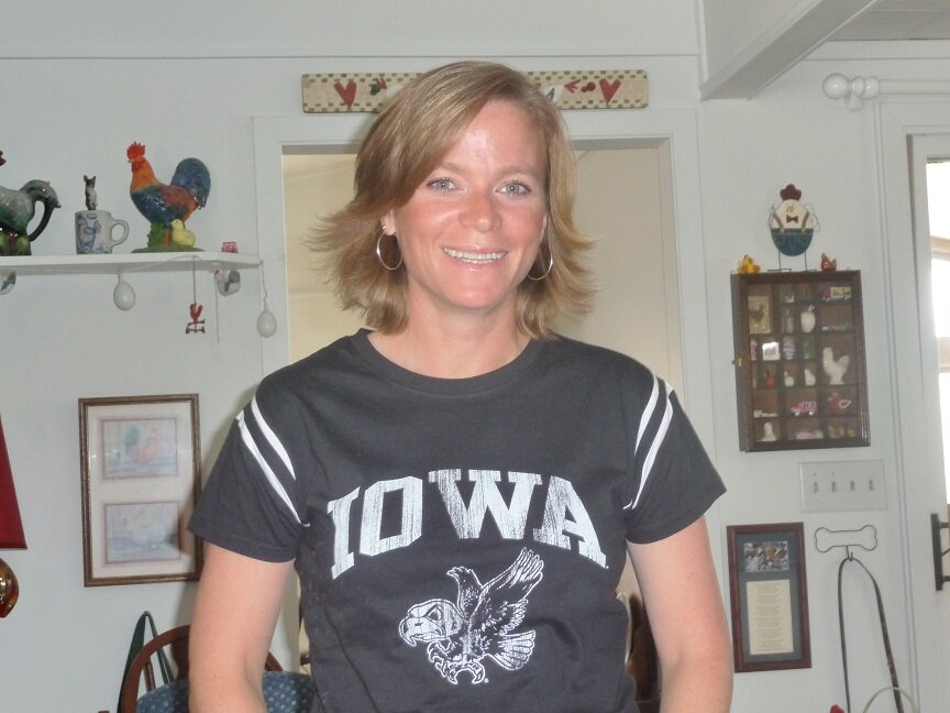 Mom, Iowa Hawkeye fan, animal lover