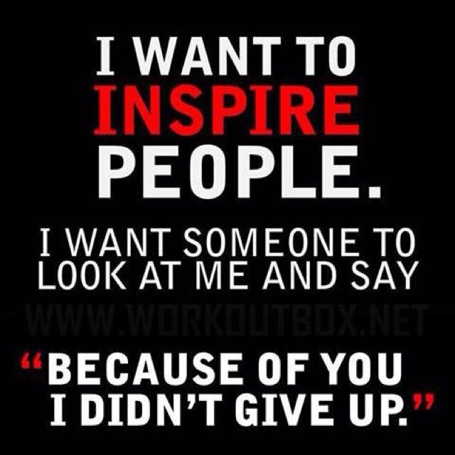 Motivation + inspiration + determination = success