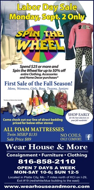 21 years of providing quality, pre-owned clothing and furniture at an affordable price! 12,000 sq ft of clothing for the entire family, furniture & home decor.