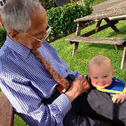 A unique parent and child singing group established to bring a little cheer to nursing home residents