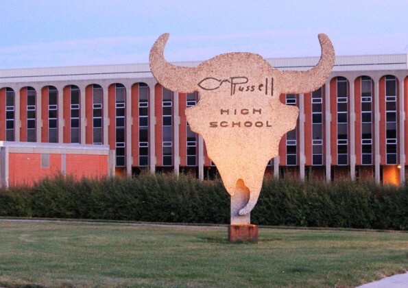 Sports section of C.M. Russell High School's school newspaper The Stampede