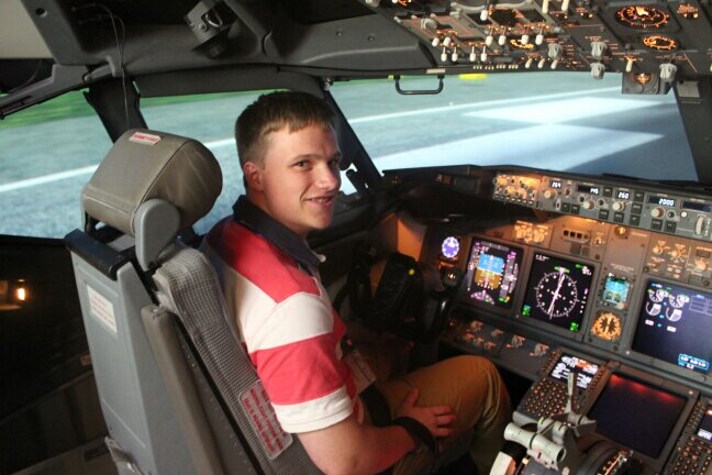 Guernsey born, Work in the Emergency Services, passion for flying.