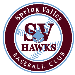 Official Twitter account for the Spring Valley Hawks; members of the SCVBL of the Wisconsin Baseball Association.