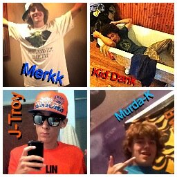 AceKrewWhoopGangFuckYaBitchWhyNameItBitchHoe @Kiddank420 @Merkk1 j troy, murda k. YES WE MAKE SOMETHING LIKE MUSIC