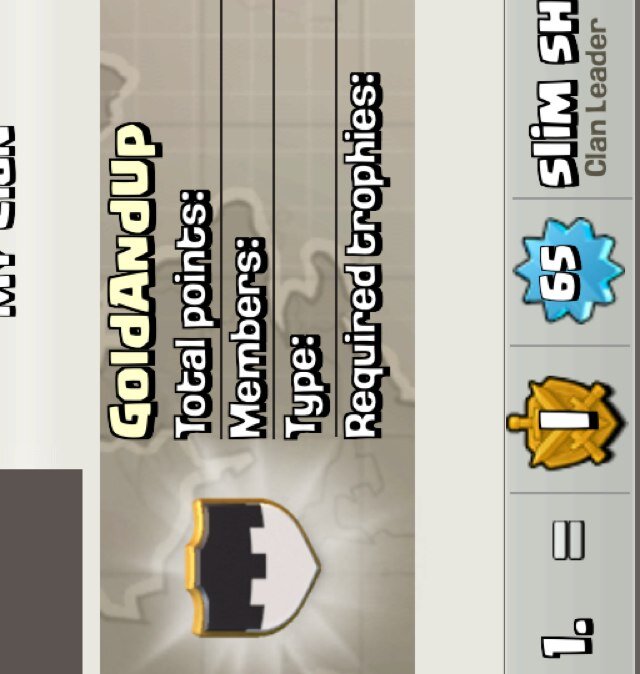 GoldAndUp's profile picture. We donate all the time. We donate Level 5-6 troops, Level 3 dragons, & Level 4 Healers. Level 65 Slim Shady is our leader. Remember to join GoldAndUp!!!