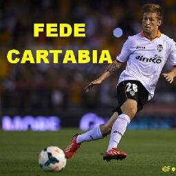 Primer Club De Fans Oficial del Jugador del Valencia C.F @FCartabia. Nos sigue desde el dia de la creación del twiter.