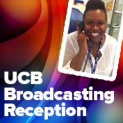 UCBReception's profile picture. Hi!  I'm Bithia, the Receptionist at the UCB Broadcast Centre, keeping you updated on everyone who's visiting us.