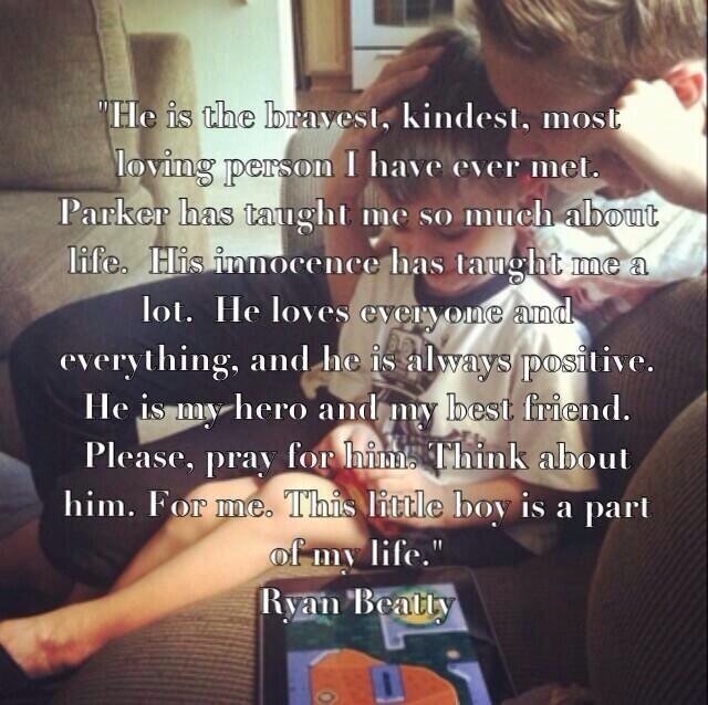 here to update you on @TheRyanBeatty with all our love & support xo