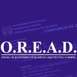 Oficina de Registros Estudiantiles/ Facultad de Arquitectura y Diseño
Director: Arq. Jhonathan Uzcategui Mercado desde Octubre 2018.
Correo: orefadula@gmail.com