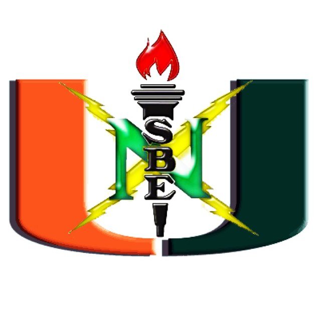 The National Society of Black Engineers at the University of Miami. Small in number, but strong in Character, Intelligence and Dedication.