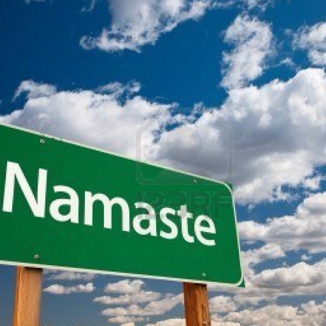 Keep calm and namaste on ✌