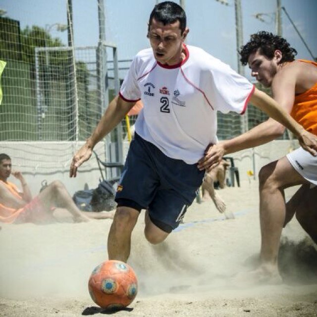 Entrenador #futbolplaya