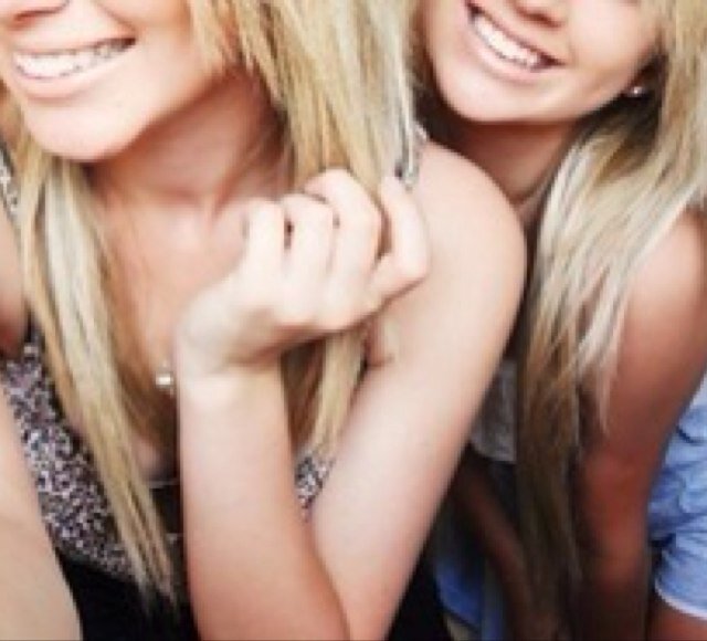 Your two favorite girls who stay wasted and blonde ✌