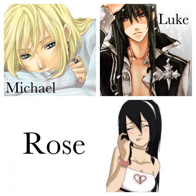 Luke: Demon #Engaged Michael: Angel #single Little bro: @SirBlushAlot LittleSis: @_MissSmiley__ Rosia: Lukes Daughter. #15 #Single