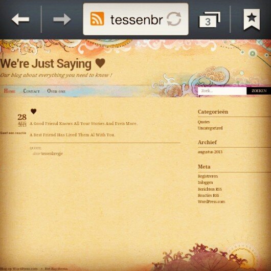 Hey, druk op de follow knop ! Volg ook onze blog ♥