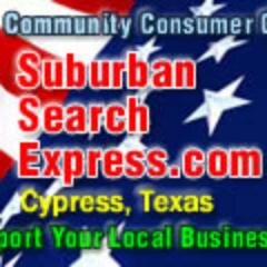 30 years experience in advertising and marketing.  Created Suburban Search Express for consumers in Cypress, Texas, to connect with local business owners.