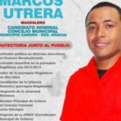 Candidato a Consejal por la Parroquia Magdaleno, Municipio Zamora del Estado Aragua #Chavezvive,vanguardiasigue