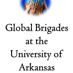 #GlobalBrigades Chapter at the University of Arkansas.