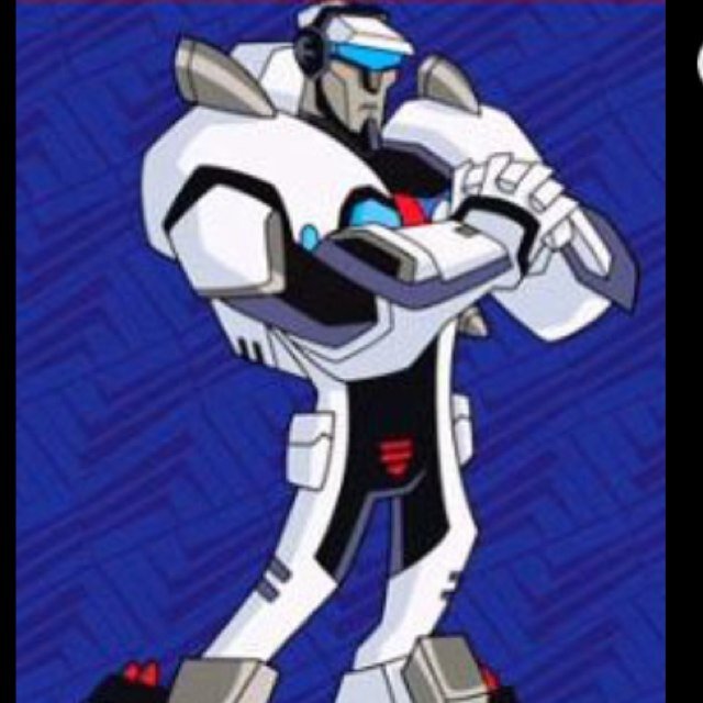 J: Yo name's Jazz what's shakin'?! i'm the coolest autobot ya ever meet i lovelistening to music! A:Names Arcee i'm also a autobot i love kicking afts #Single