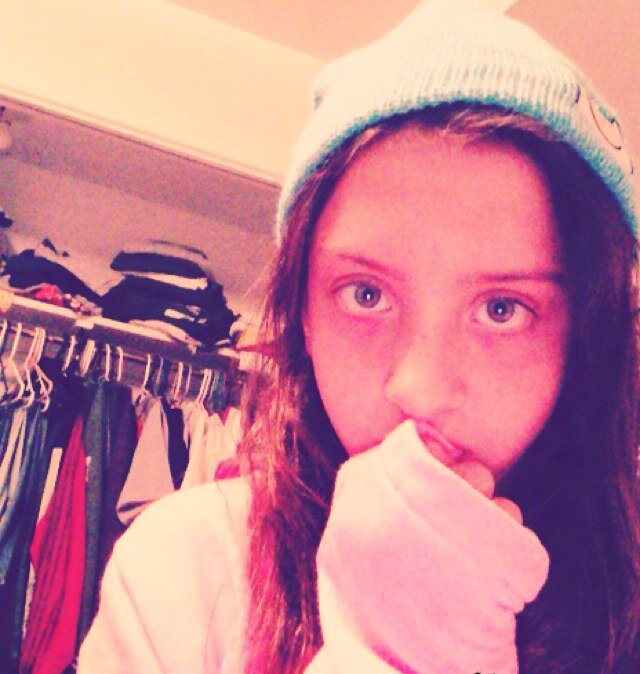 Im just an average alma girl who isnt famous YET!!! But you know...hey follow me